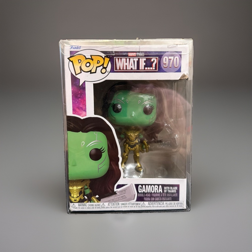 Funko Pop Marvel What If Gamora with Blade of Thanos 970 Vinyl Figure Protective
